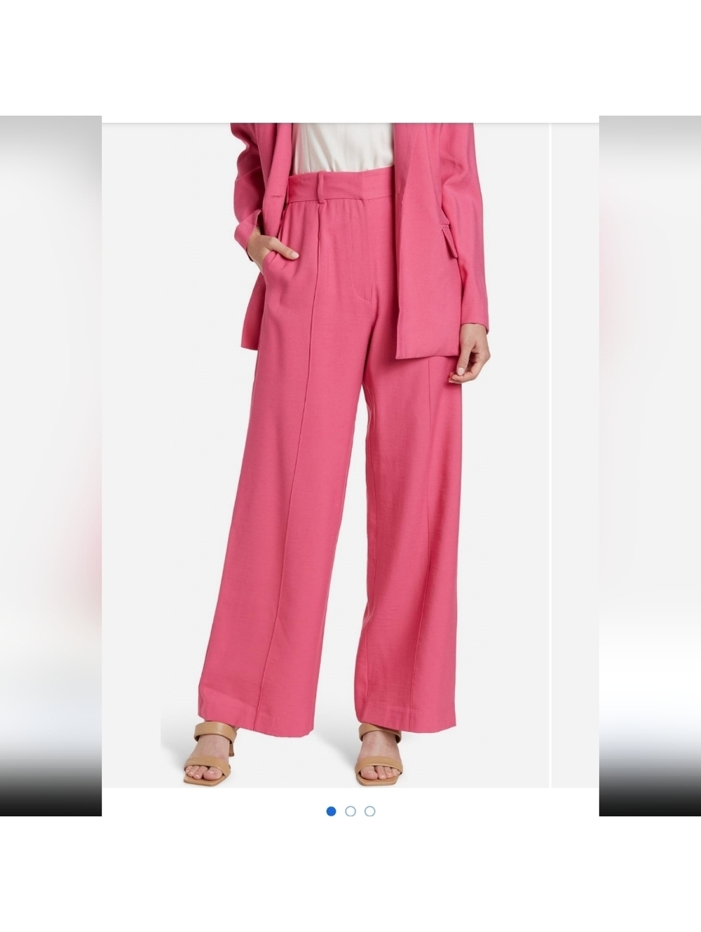 Wayf High Waist Wide Leg Pants